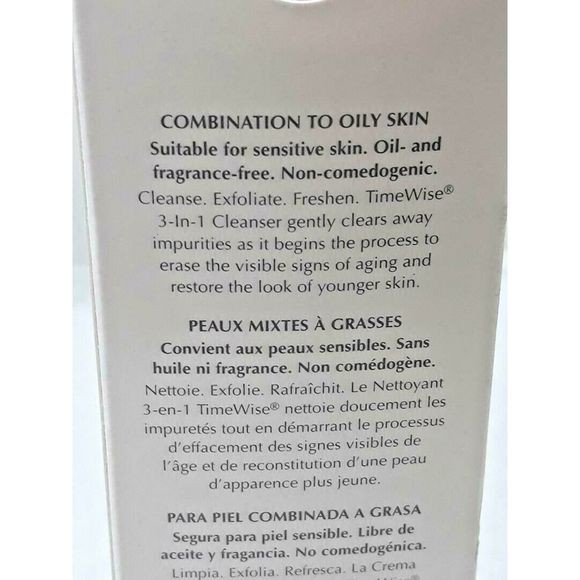 Mary Kay 3-in-1 Cleanser 869200 Comb / Oily 4.5oz - Picture 4 of 4